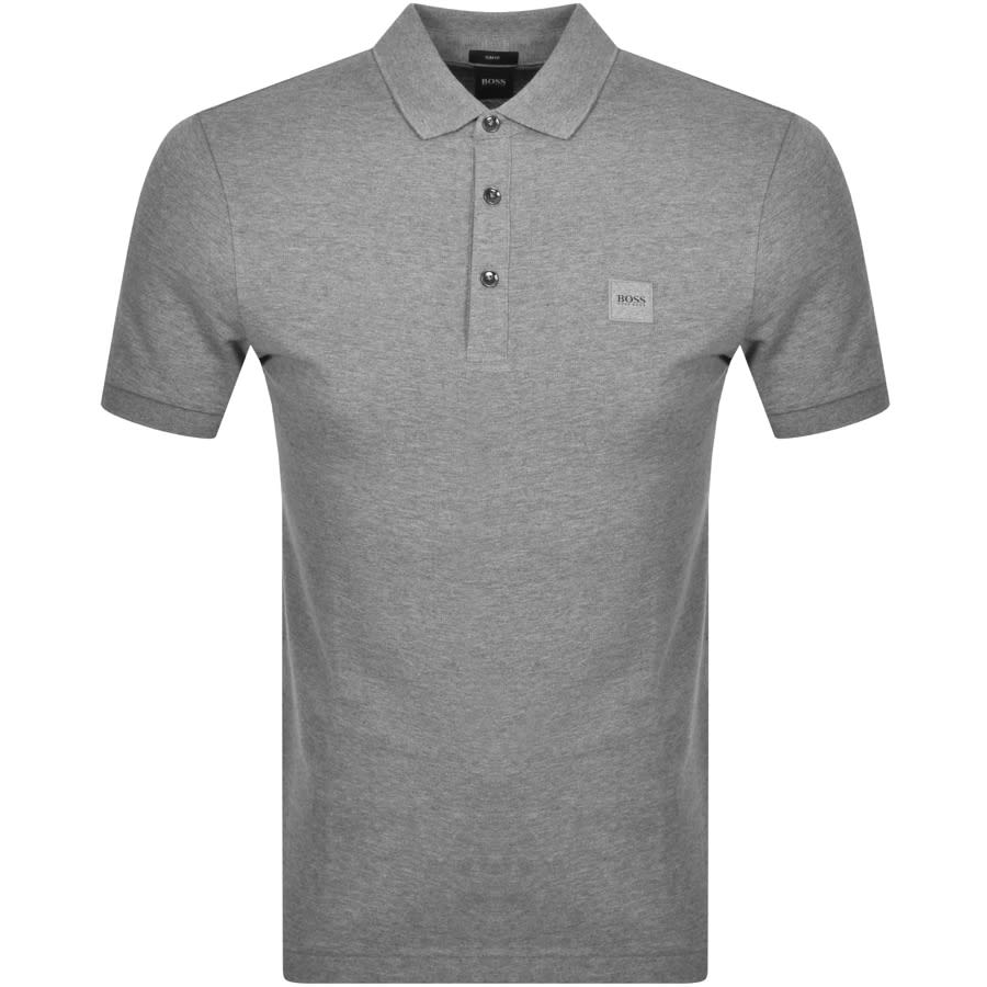 Alternative Image for ProductBOSS Passenger Polo T Shirt Grey1